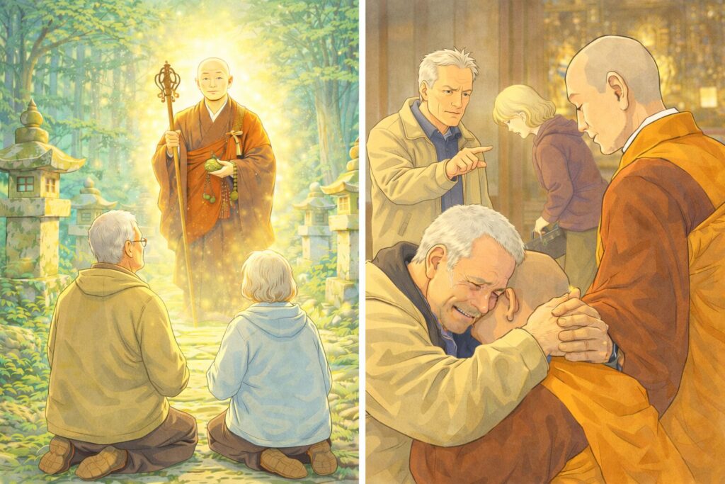 仏に出会い、人間に還る　ー涙に合いてー